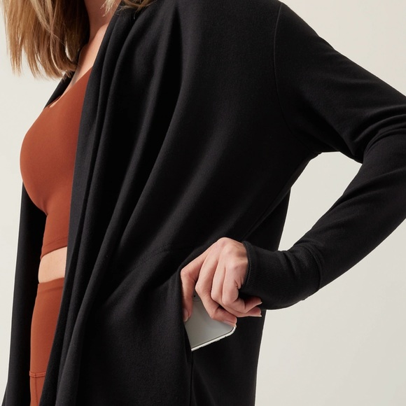 Athleta Brand New Black Pranayama Restore Wrap - Picture 6 of 8